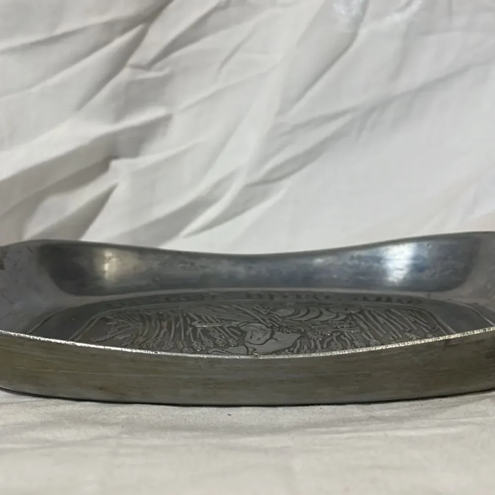 Duratale by Leonard metal serving platter 